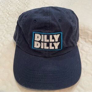 Bud Light 'Dilly Dilly' Hat Blue Adjustable Cap Beer Dad Unisex One Size Cotton